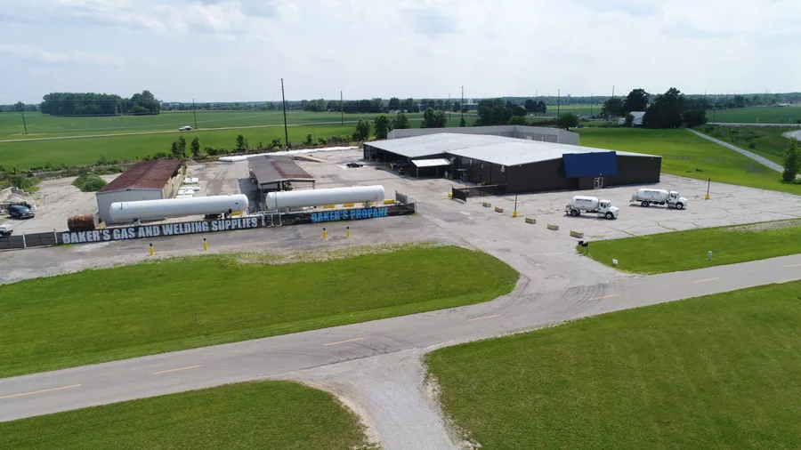 Baker's Propane website image