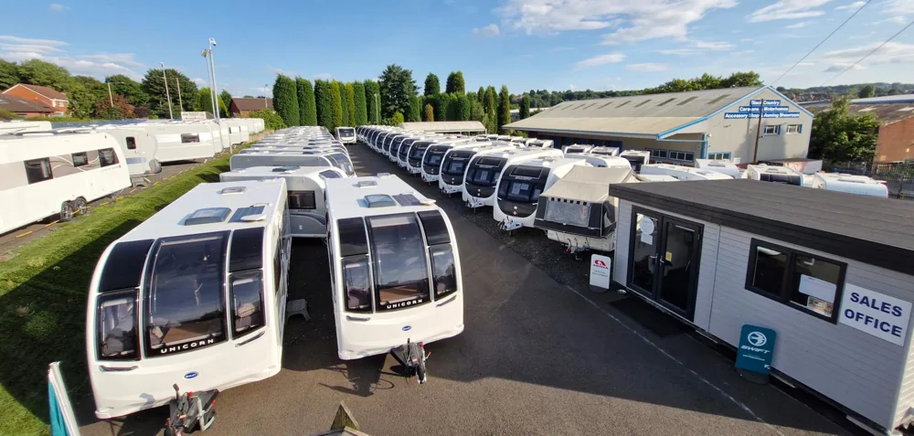 Black Country Caravans & Camping website image