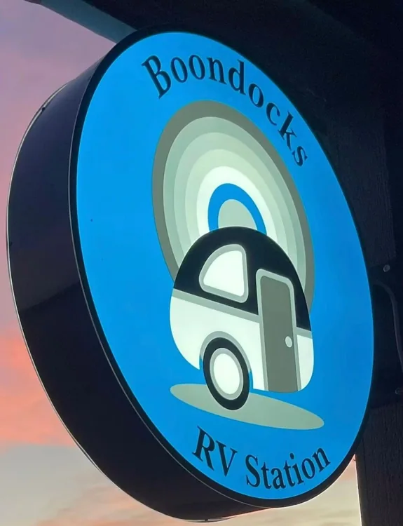 Boondocks RV Station website image