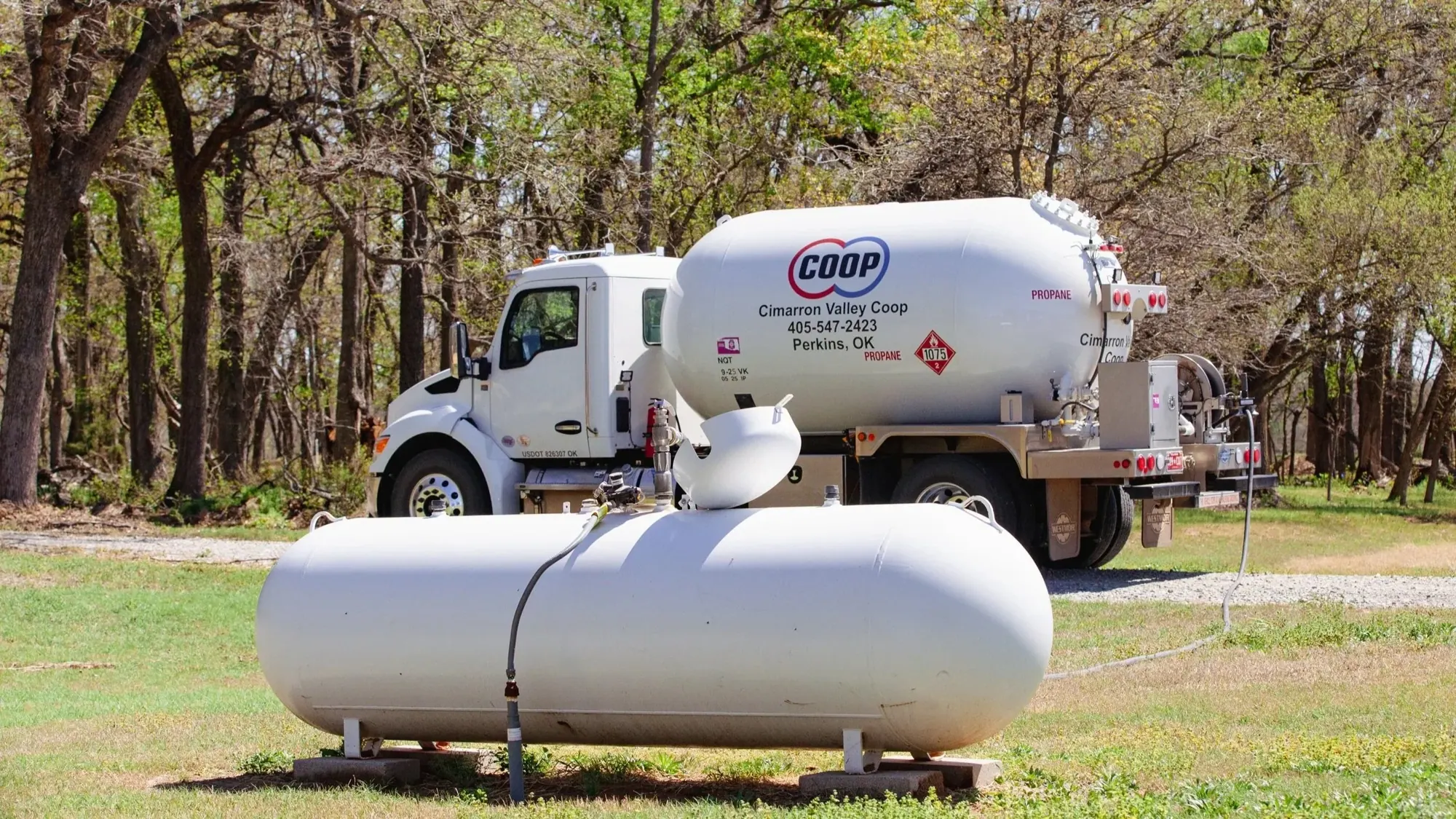 Residential gas service