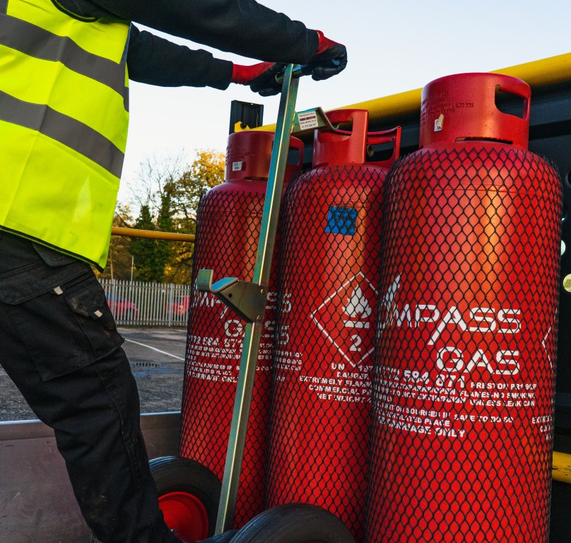 Compass Gas cylinder delivery