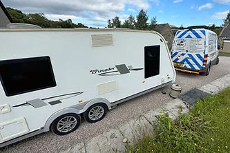 Ecosse Caravan Services website image
