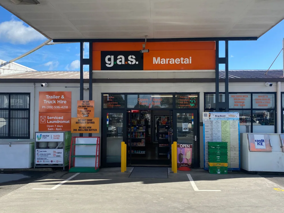 Gas Maraetai website image