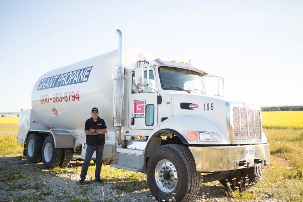 Grant Propane website image