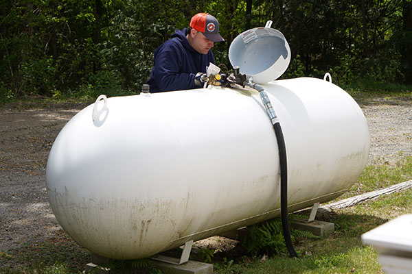 Residential gas service