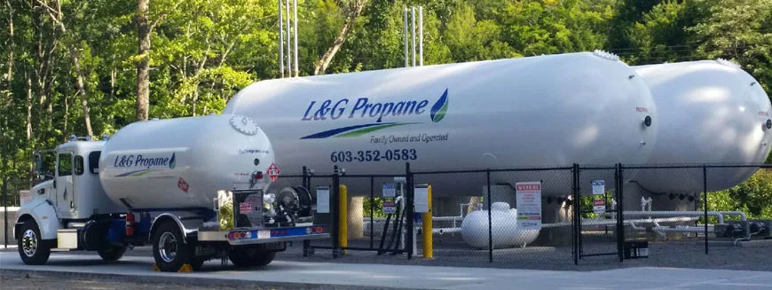 L&G Propane website image