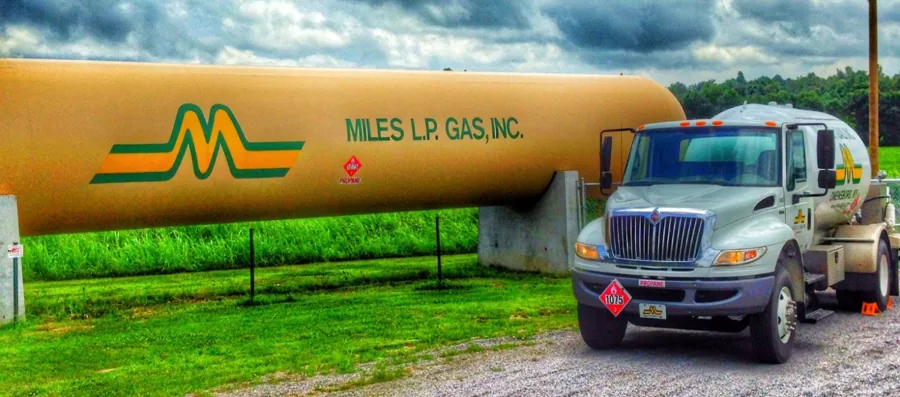 Miles LP Gas website image