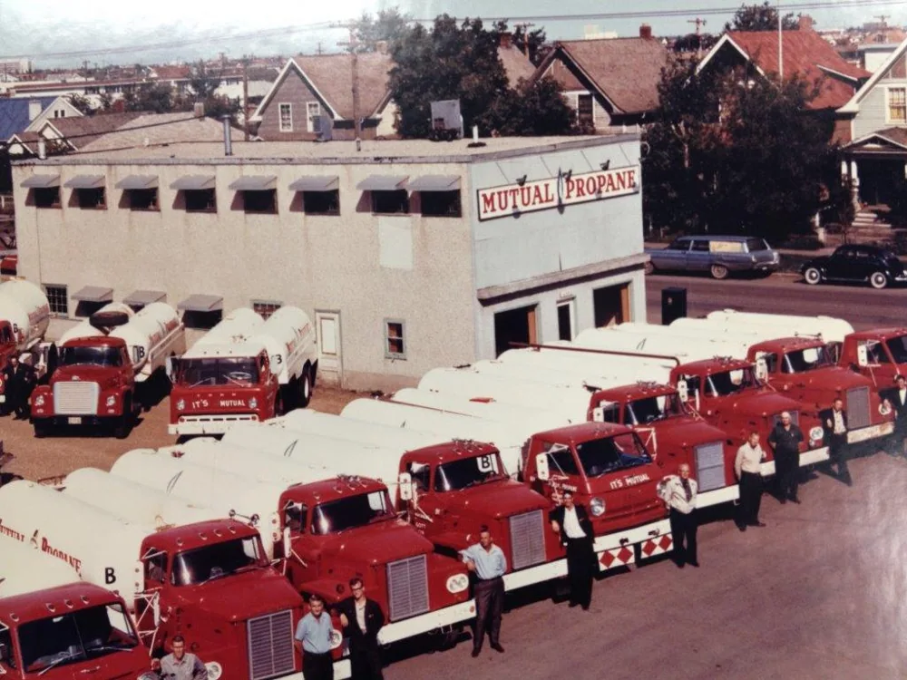Mutual Propane website image