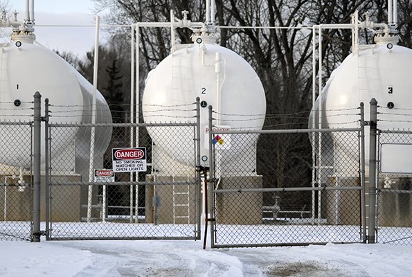 Wells Propane website image